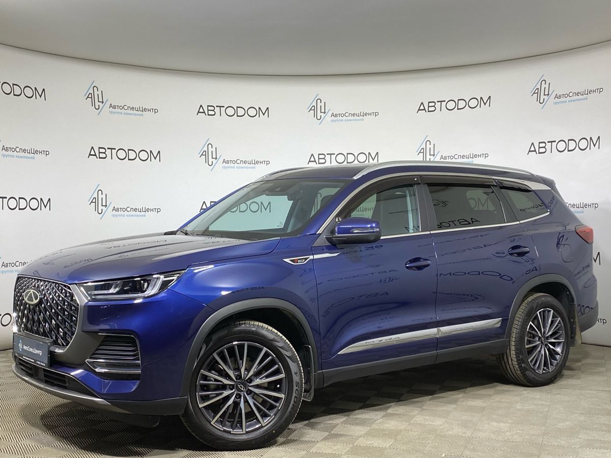 CHERY Tiggo 8 Pro Max I [рестайлинг] 2.0 AMT 4WD (197 л.с.) Dreamline Синий 2023 с пробегом 88 323 км