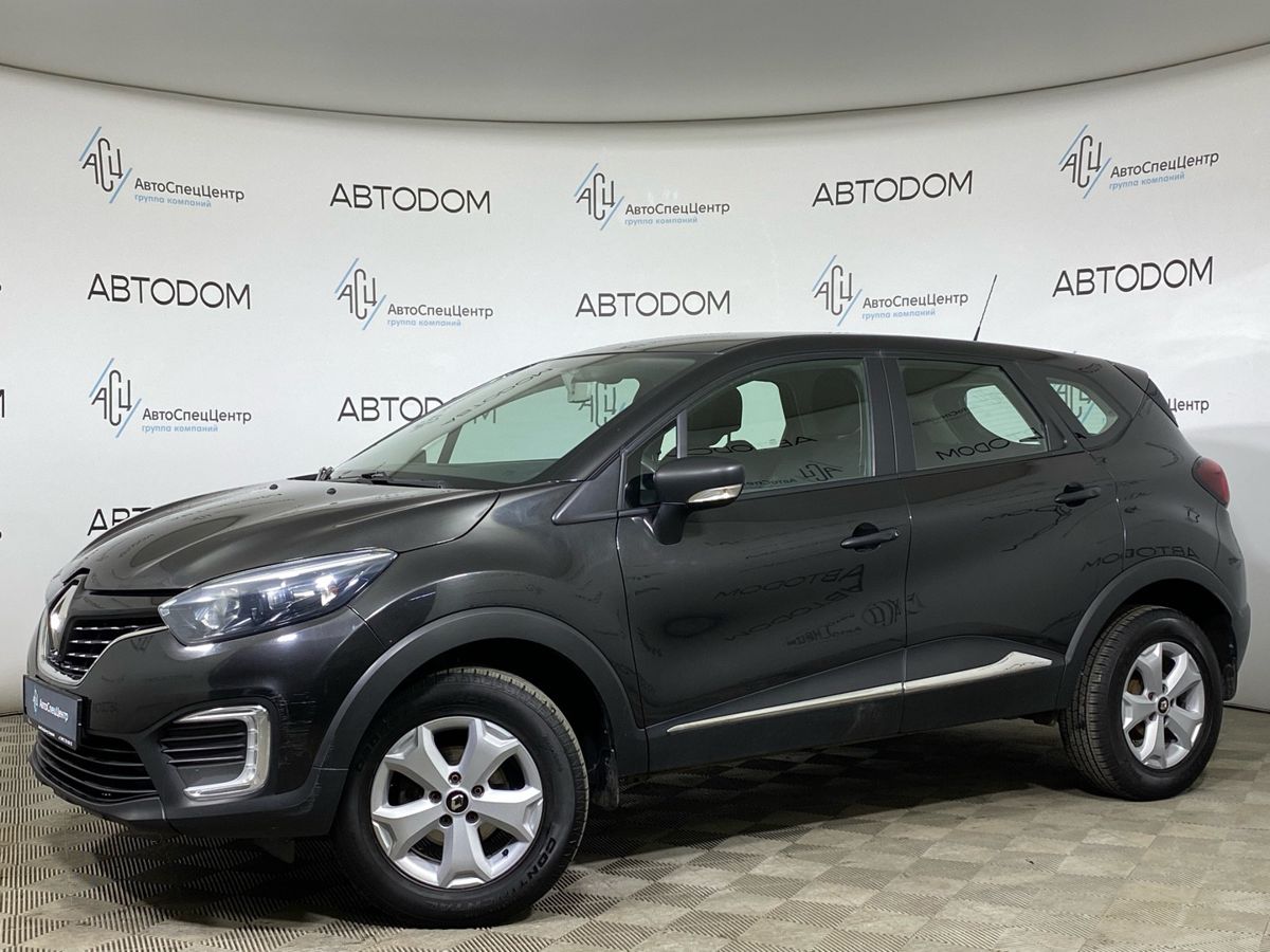 Renault Kaptur I поколение 1.6 CVT (114 л.с.) Drive Чёрный 2019 с пробегом 130 000 км