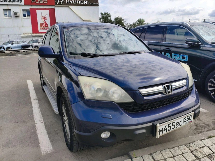 Honda CR-V III поколение 2.0 AT 4WD (150 л.с.) Elegance Синий 2008 с пробегом 290 384 км