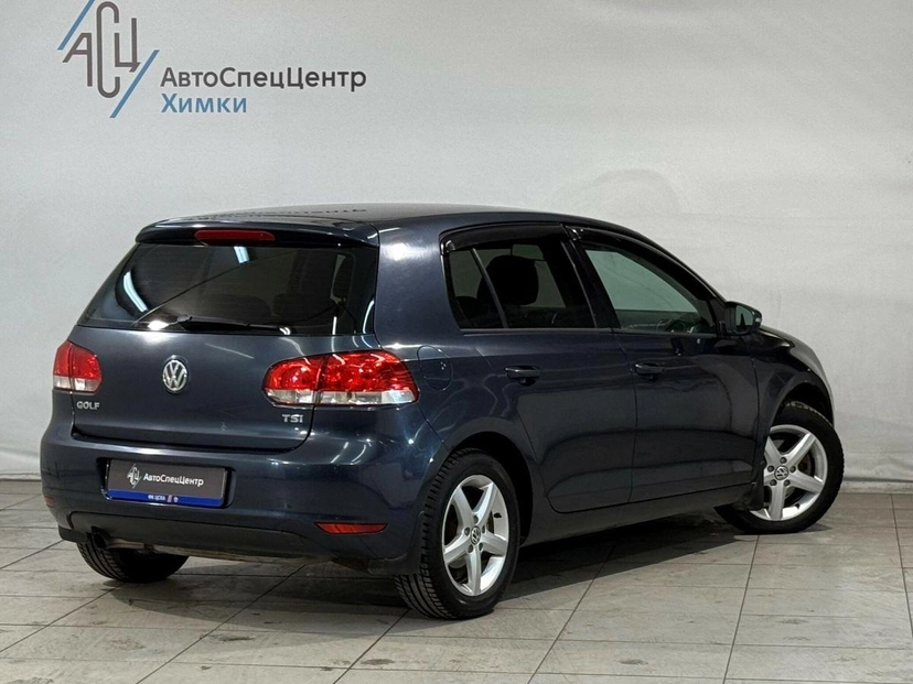 Автомобиль Volkswagen Golf VI поколение 1.2 MT (105 л.с.) Comfortline Синий 2012 с пробегом 118 000 км