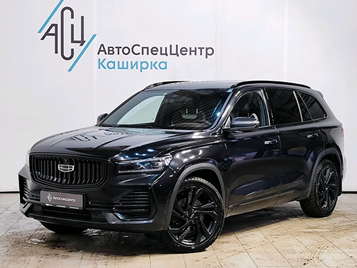 Автомобиль Geely Monjaro I поколение 2.0 AT 4WD (238 л.с.) Flagship Чёрный 2023 с пробегом 147 969 км