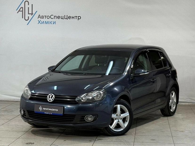 Автомобиль Volkswagen Golf VI поколение 1.2 MT (105 л.с.) Comfortline Синий 2012 с пробегом 118 000 км