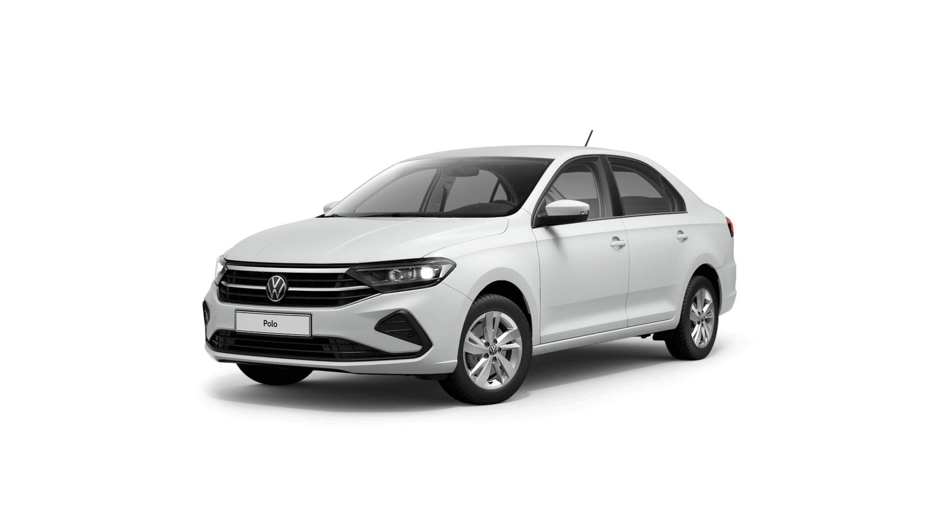 Автомобиль Volkswagen Polo VI поколение 1.6 AT (110 л.с.) Exclusive Белый 2021 новый