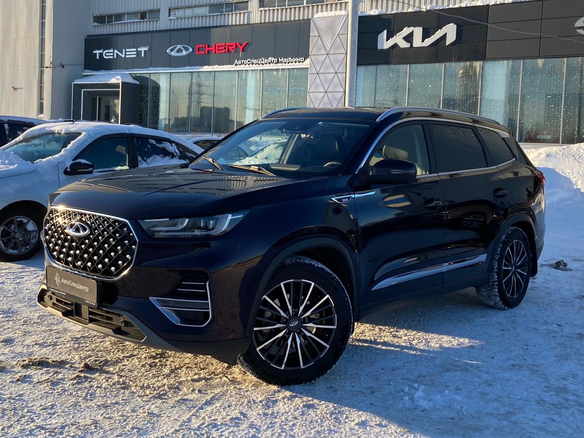 Автомобиль CHERY Tiggo 8 Pro I поколение 1.6 AMT (186 л.с.) Ultimate Фиолетовый 2022 с пробегом 79 800 км