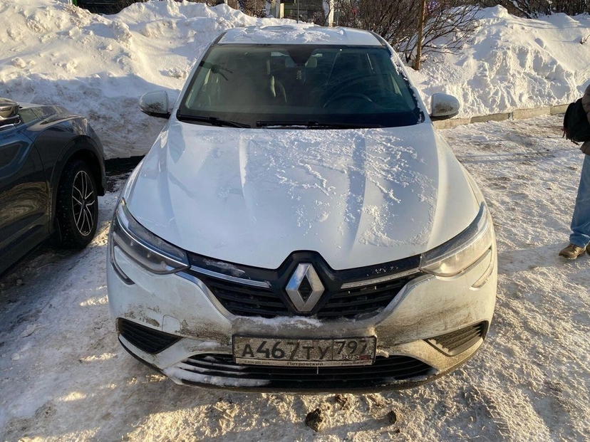 Автомобиль Renault Arkana I поколение 1.6 MT 4WD (114 л.с.) Style Белый 2021 с пробегом 37 668 км