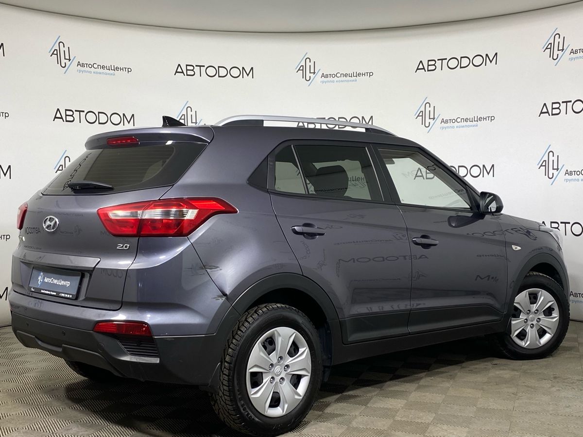 Автомобиль Hyundai Creta I [рестайлинг] 2.0 AT (149 л.с.) Comfort Серый 2021 с пробегом 136 580 км