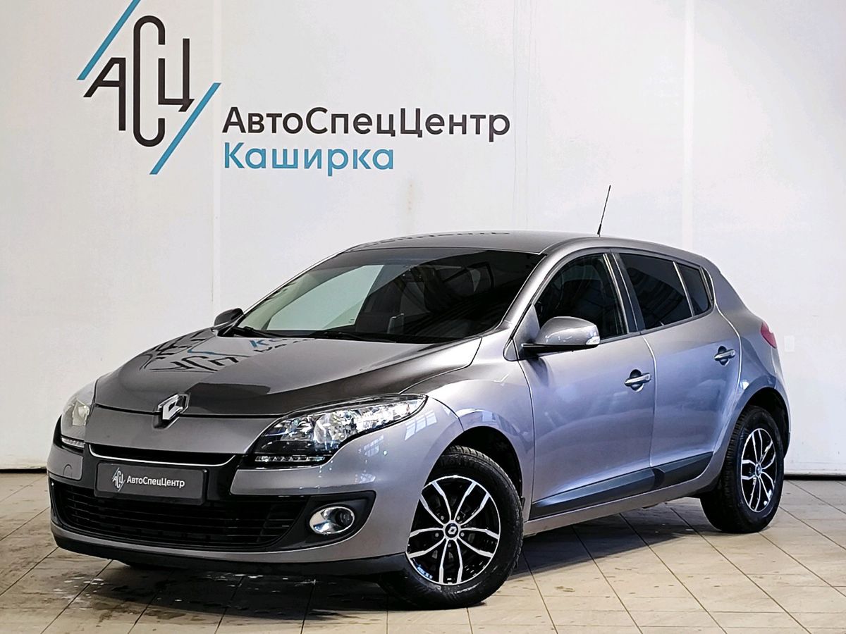 Renault Megane III [рестайлинг] 1.6 AT (106 л.с.) Base Серый 2012 с пробегом 126 995 км