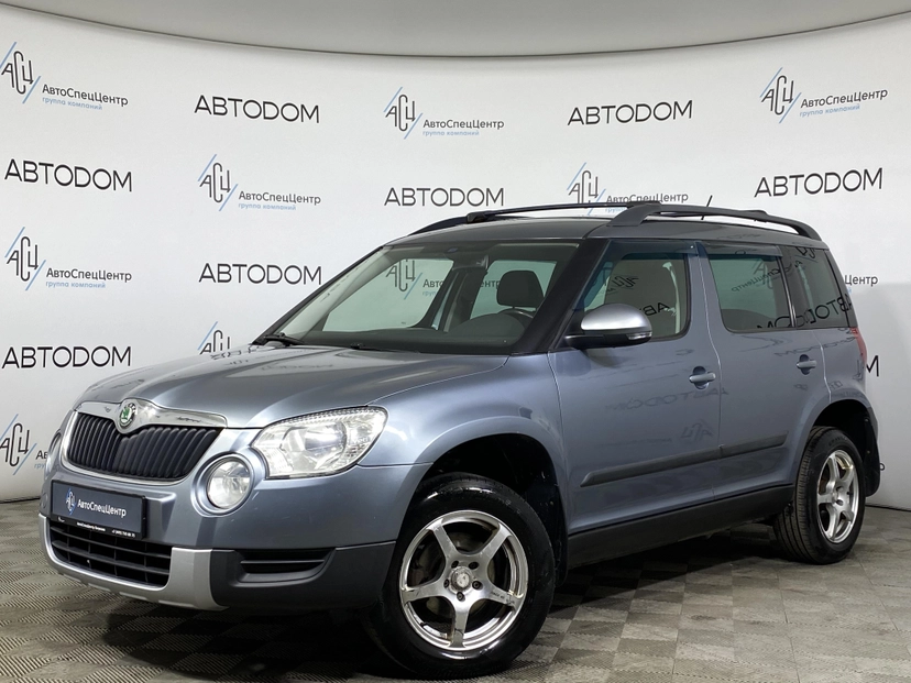 Автомобиль Skoda Yeti I поколение 1.2 AMT (105 л.с.) Ambition Серый 2011 с пробегом 119 300 км