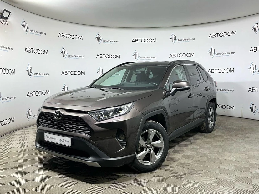 Автомобиль Toyota RAV4 V поколение (XA50) 2.0 CVT 4WD (149 л.с.) Prestige Коричневый 2020 с пробегом 202 585 км