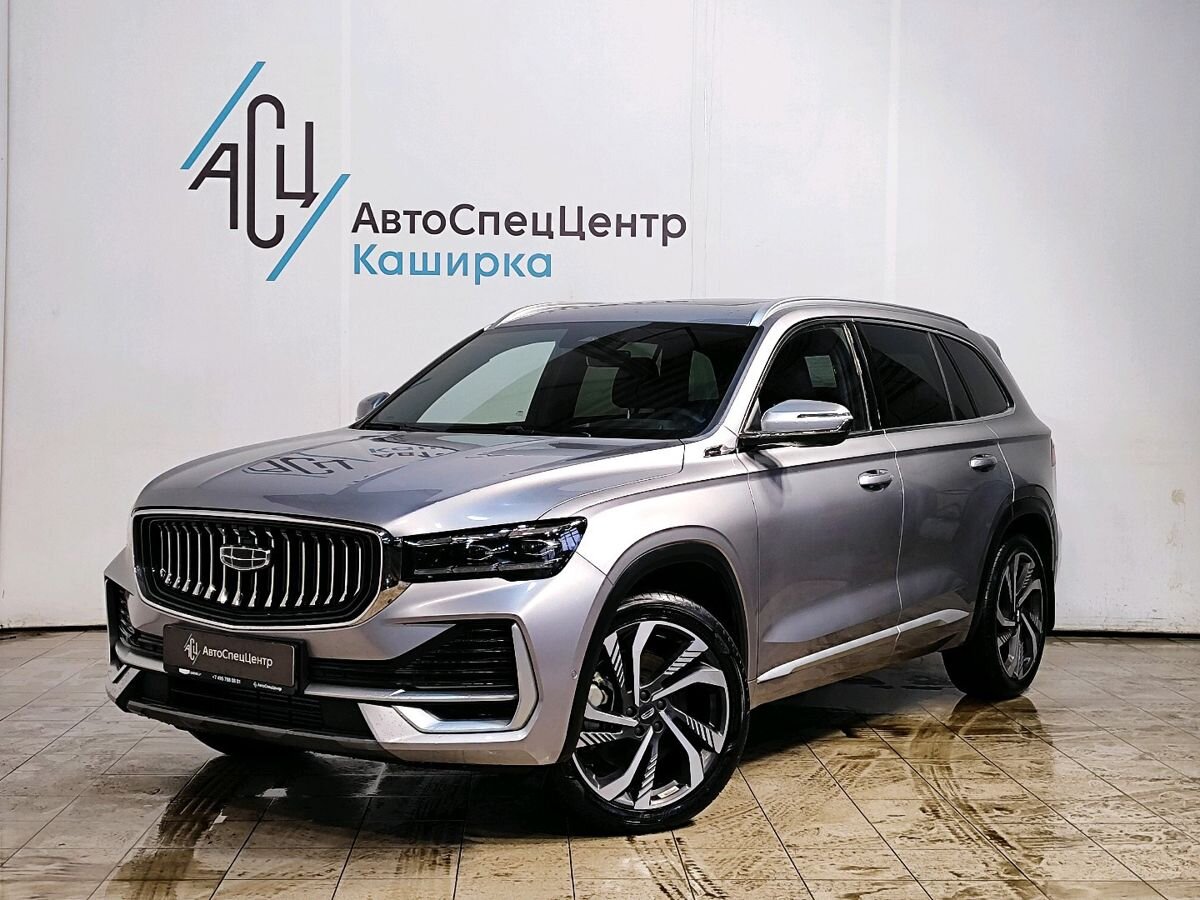 Автомобиль Geely Monjaro I поколение 2.0 AT 4WD (238 л.с.) Flagship (2023) Серый 2024 с пробегом 2 943 км