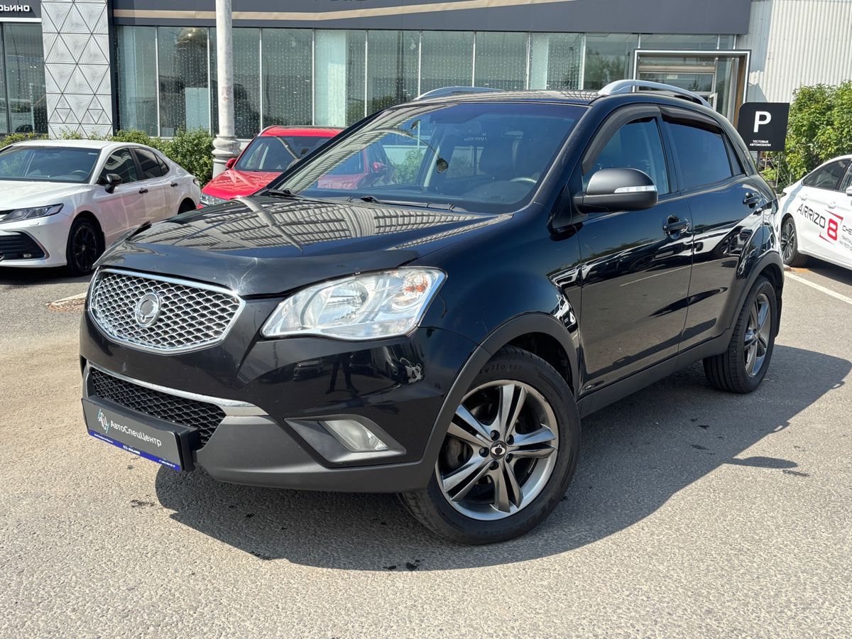 SsangYong Actyon II поколение 2.0d AT 4WD (149 л.с.) Premium Чёрный 2013 с пробегом 128 662 км