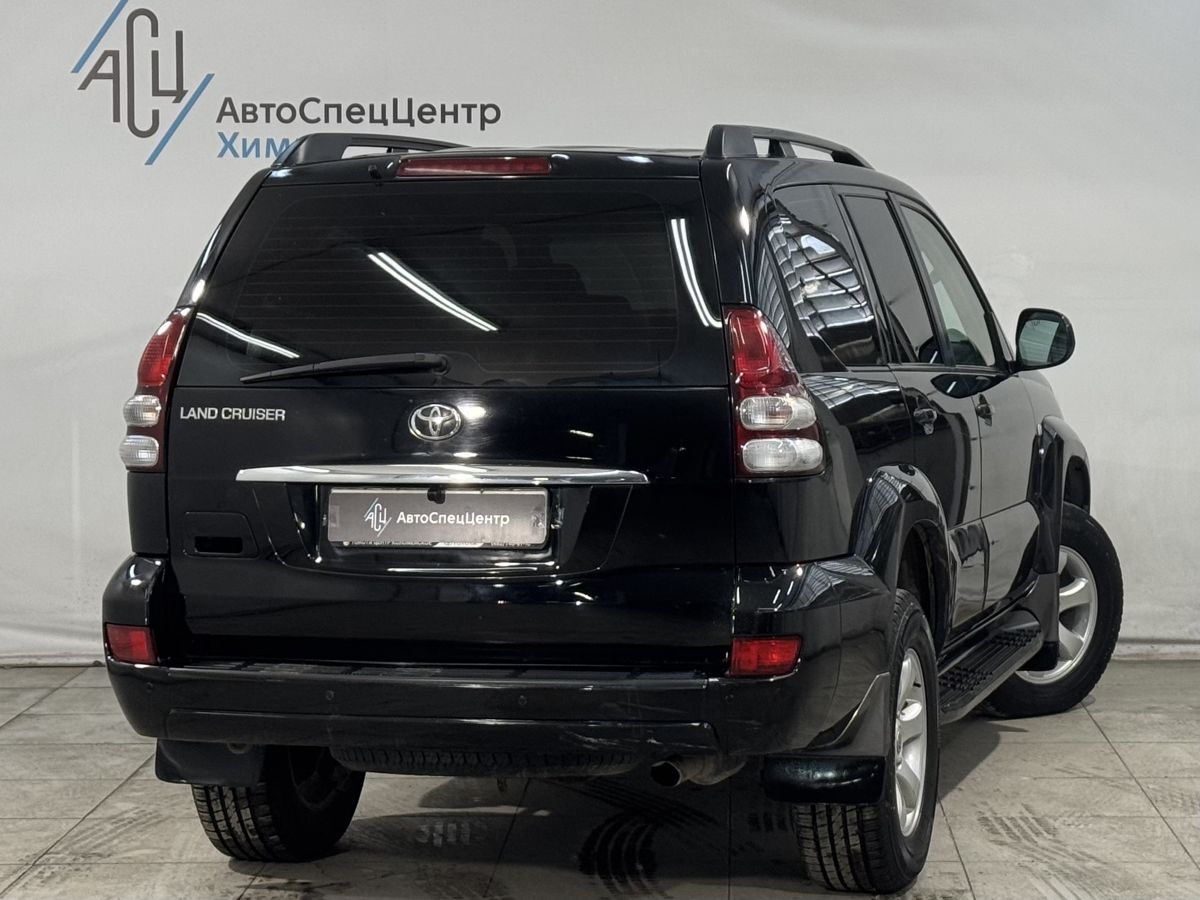 Автомобиль Toyota Land Cruiser Prado III (J120) [рестайлинг] 4.0 AT 4WD (249 л.с.) Base Чёрный 2007 с пробегом 280 000 км