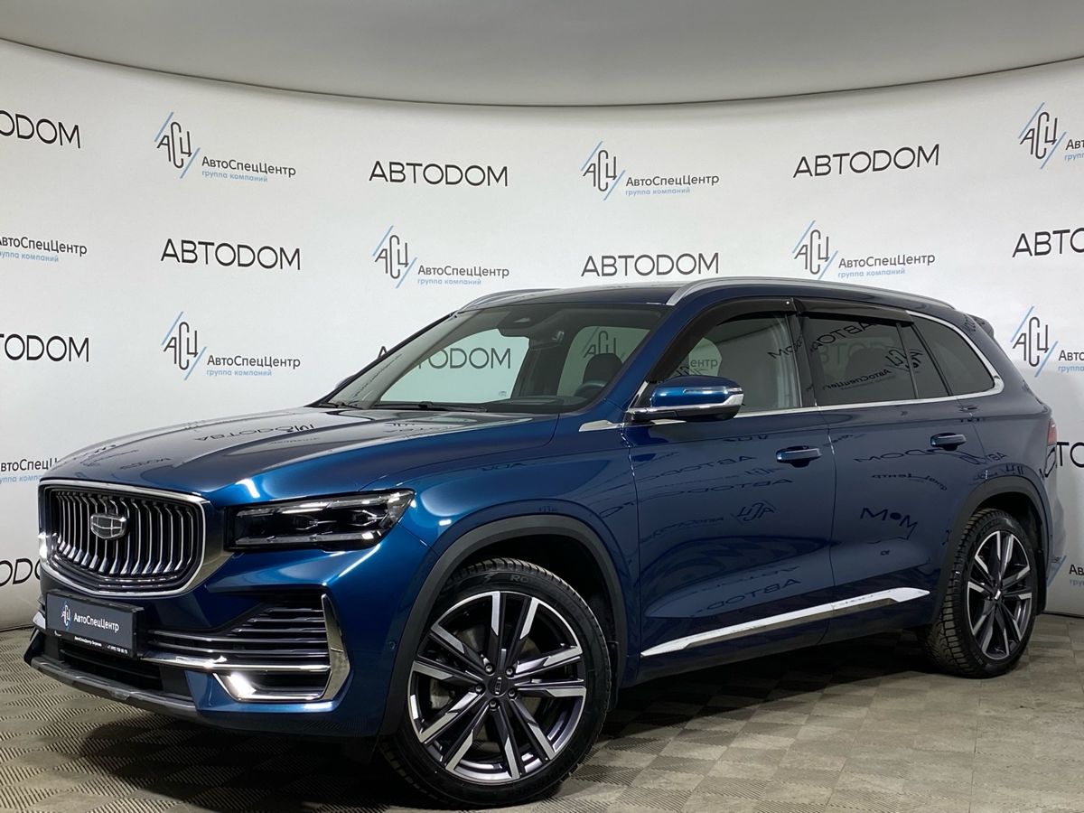 Автомобиль Geely Monjaro I поколение 2.0 AT 4WD (238 л.с.) Exclusive (2023) Зелёный 2023 с пробегом 31 050 км