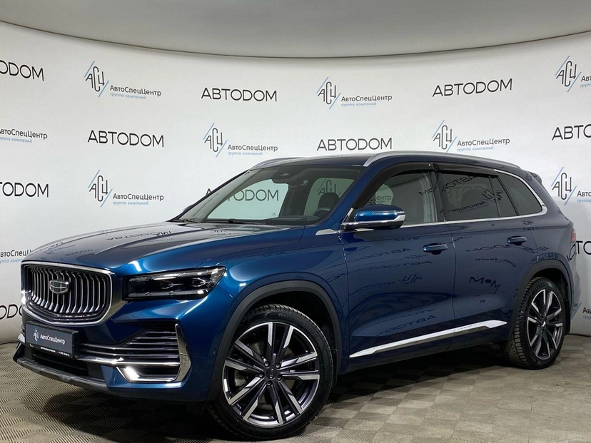 Автомобиль Geely Monjaro I поколение 2.0 AT 4WD (238 л.с.) Exclusive (2023) Зелёный 2023 с пробегом 31 050 км