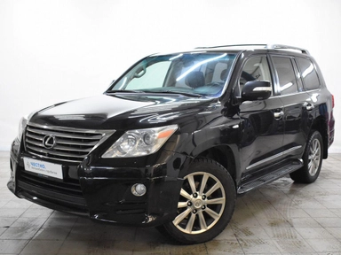 Автомобиль Lexus LX III поколение 570 5.7 AT 4WD (367 л.с.) Base Черный 2011 с пробегом 483000 км