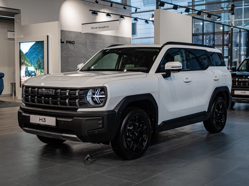 Автомобиль Haval H3 I поколение 1.5 AMT 4WD (177 л.с.) Tech+ Белый 2024 новый