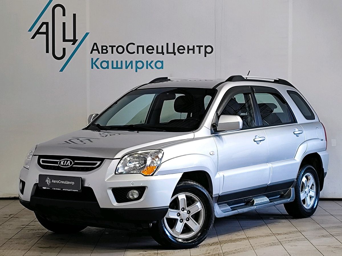 Kia Sportage II [рестайлинг] 2.0 MT 4WD (141 л.с.) LE Luxe+ Серебристый 2010 с пробегом 97 068 км