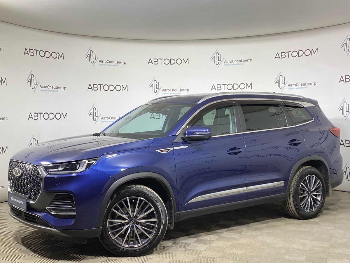 CHERY Tiggo 8 Pro Max I [рестайлинг] 2.0 AMT 4WD (197 л.с.) Dreamline Синий 2023 с пробегом 88 323 км