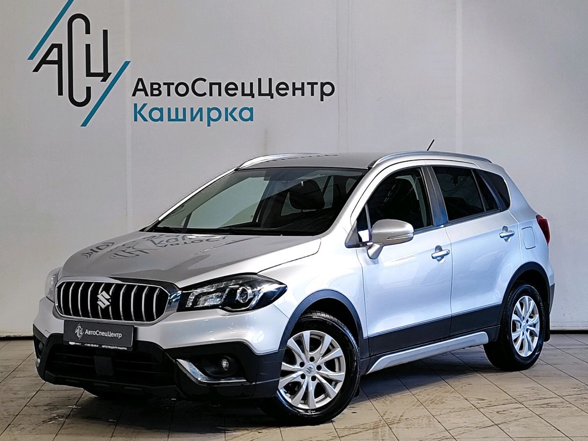 Suzuki SX4 II [рестайлинг] 1.6 AT (117 л.с.) GLX Серебристый 2017 с пробегом 52 065 км