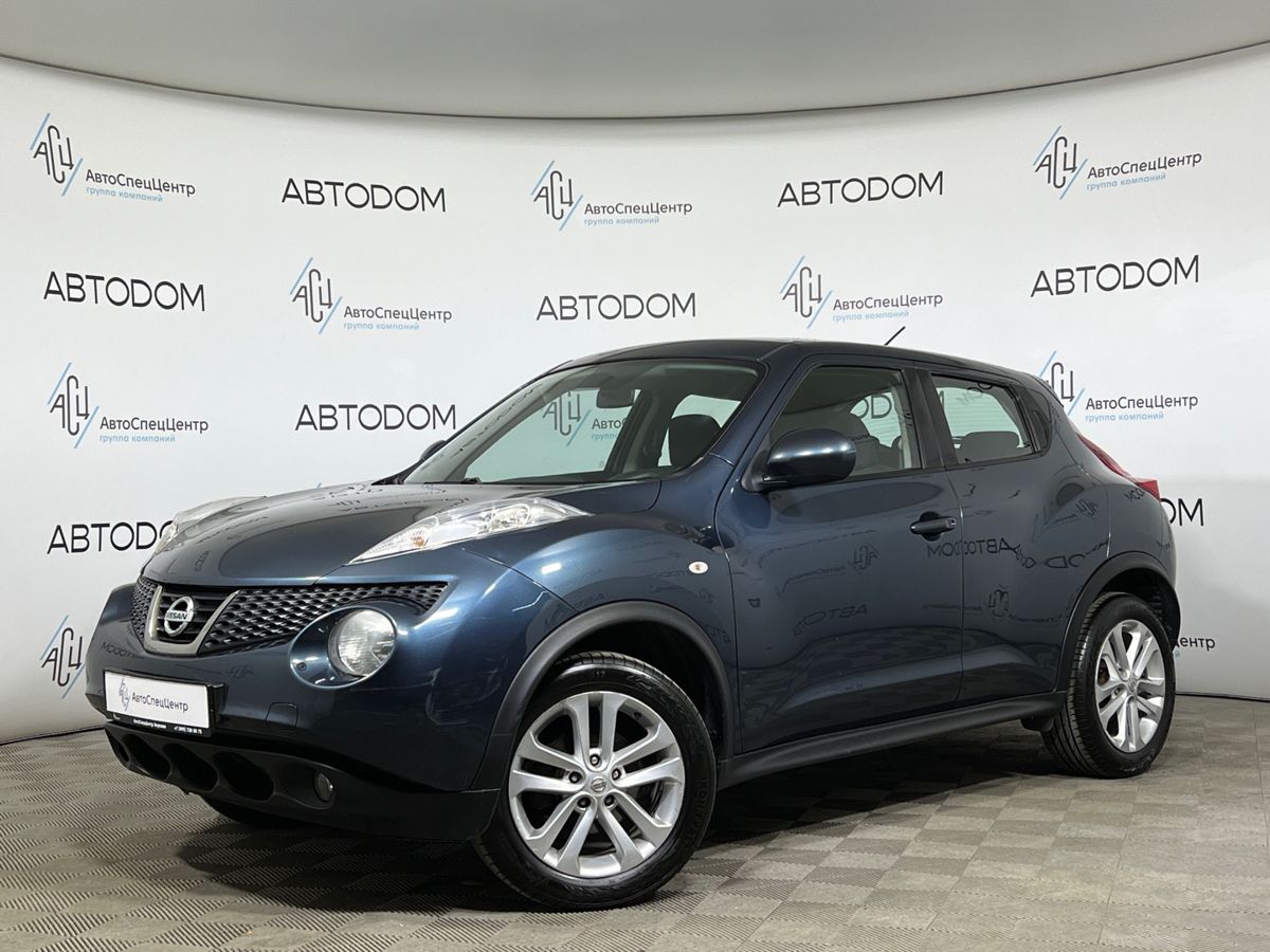 Nissan Juke I поколение (F15) 1.6 CVT (117 л.с.) SE+ Синий 2013 с пробегом 91 549 км
