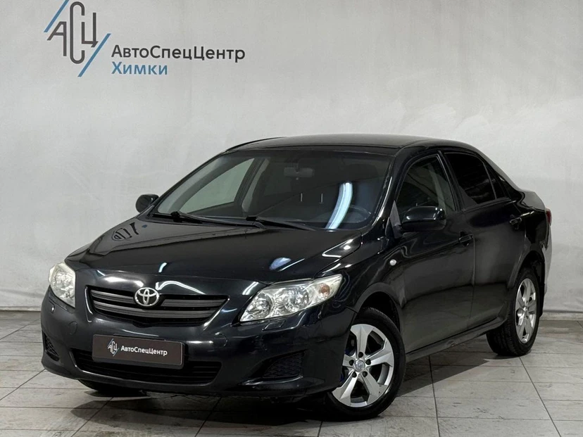Toyota Corolla X поколение (E140/E150) 1.6 AMT (124 л.с.) Комфорт Чёрный 2008 с пробегом 96 000 км