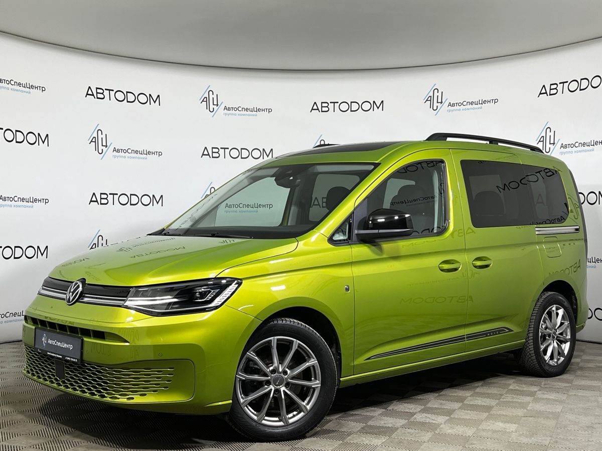 Автомобиль Volkswagen Caddy V поколение 2.0d MT (102 л.с.) Base Зелёный 2020 с пробегом 25 348 км