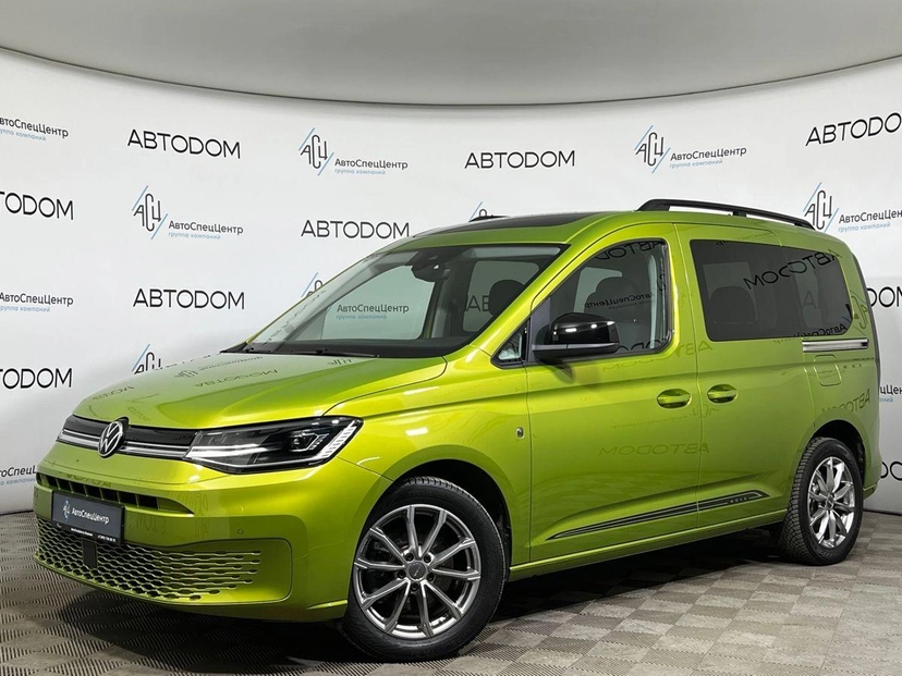 Автомобиль Volkswagen Caddy V поколение 2.0d MT (102 л.с.) Base Зелёный 2020 с пробегом 25 348 км