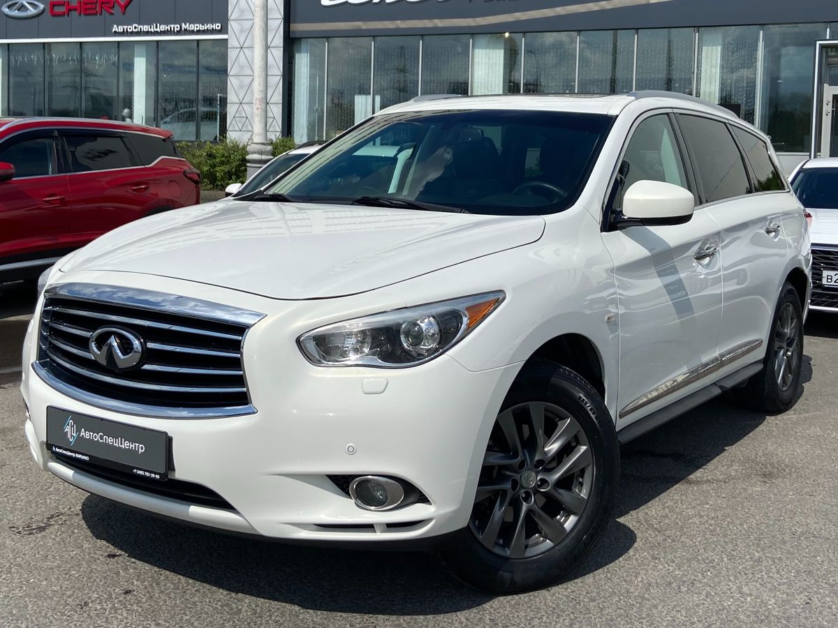 Infiniti JX I поколение 3.5 CVT 4WD (265 л.с.) Premium Белый 2013 с пробегом 115 472 км