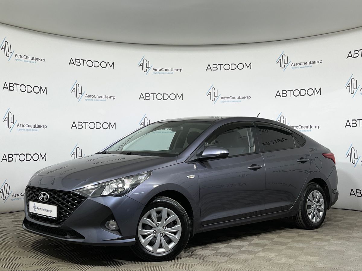 Hyundai Solaris II [рестайлинг] 1.6 AT (123 л.с.) Active Plus Серый 2022 с пробегом 80 276 км