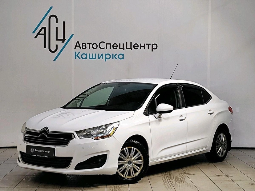 Автомобиль Citroen C4 II поколение 1.6 AT (150 л.с.) Optimum Белый 2016 с пробегом 110 668 км