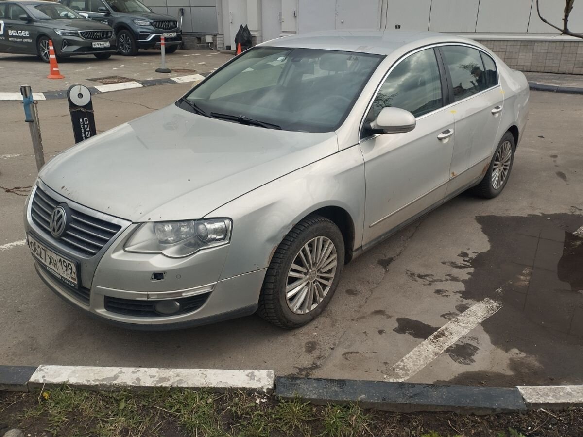 Volkswagen Passat VI поколение (B6) 1.8 AMT (152 л.с.) Highline Серый 2010 с пробегом 224 755 км