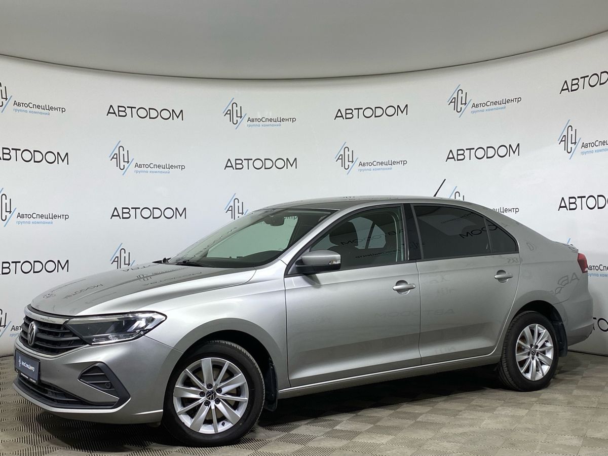 Volkswagen Polo VI поколение 1.6 AT (110 л.с.) Football Edition Серебристый 2021 с пробегом 136 322 км
