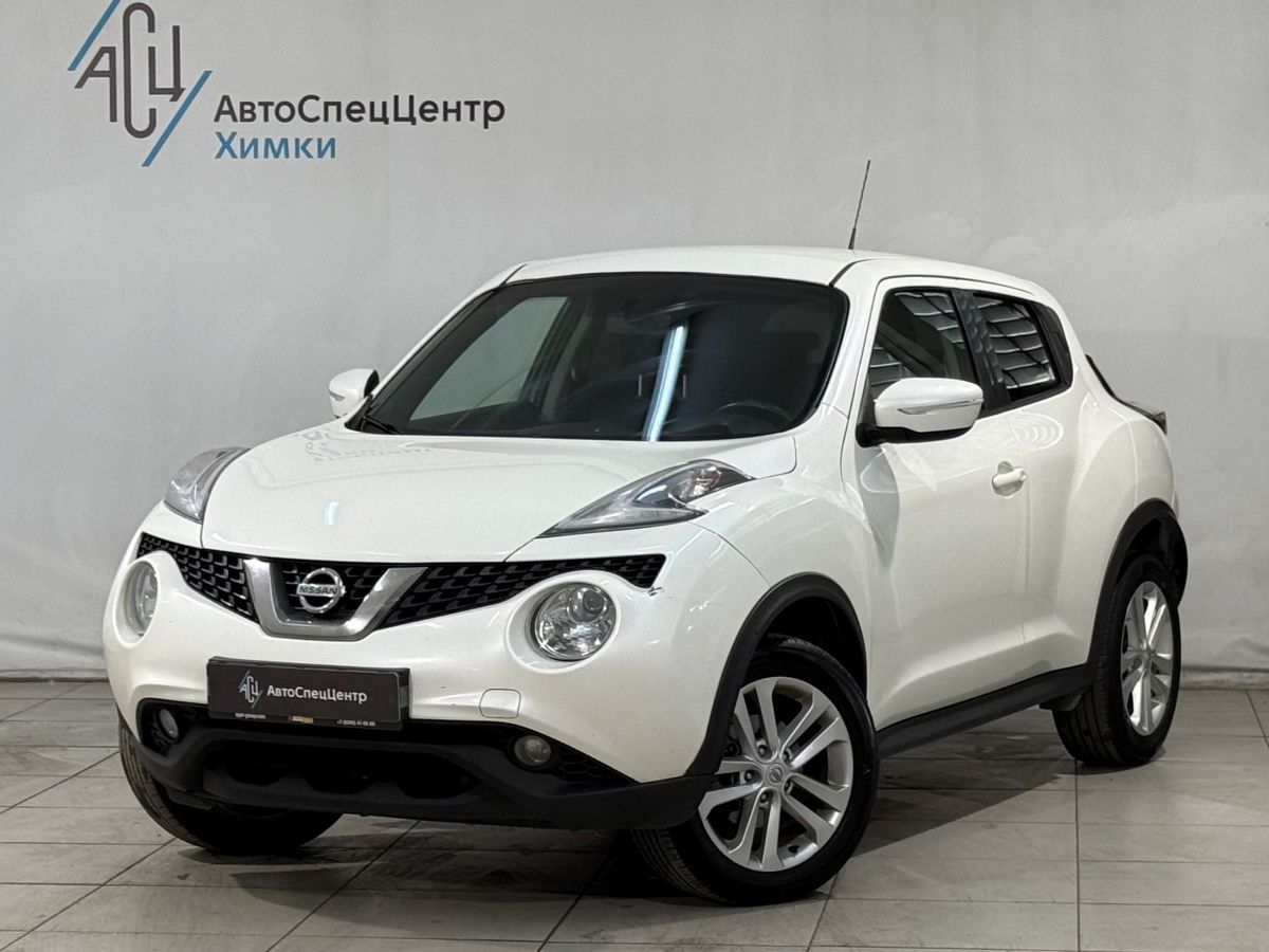 Nissan Juke I (F15) [рестайлинг] 1.6 CVT (117 л.с.) SE+ Белый 2015 с пробегом 182 000 км