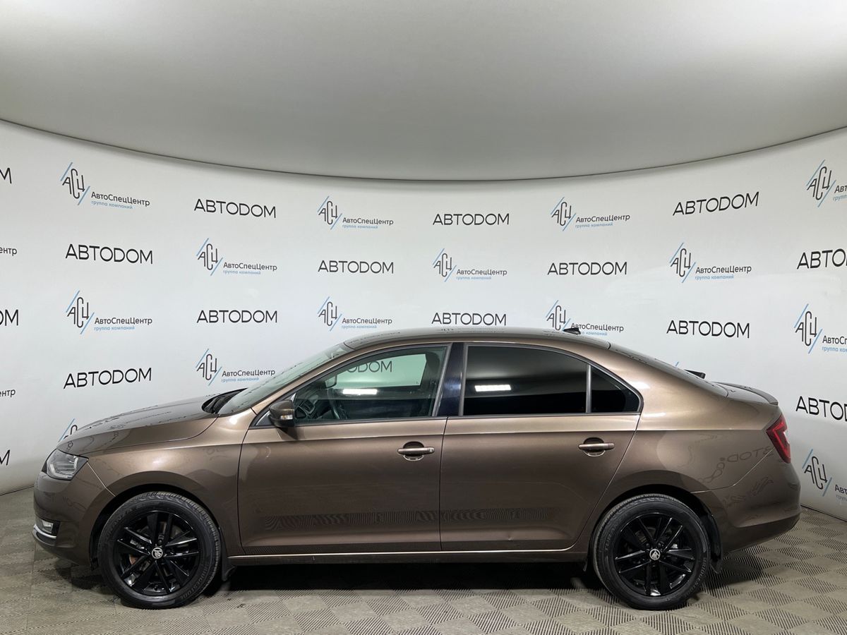 Skoda Rapid I [рестайлинг] 1.4 AMT (125 л.с.) Style Коричневый 2018 с пробегом 82 977 км