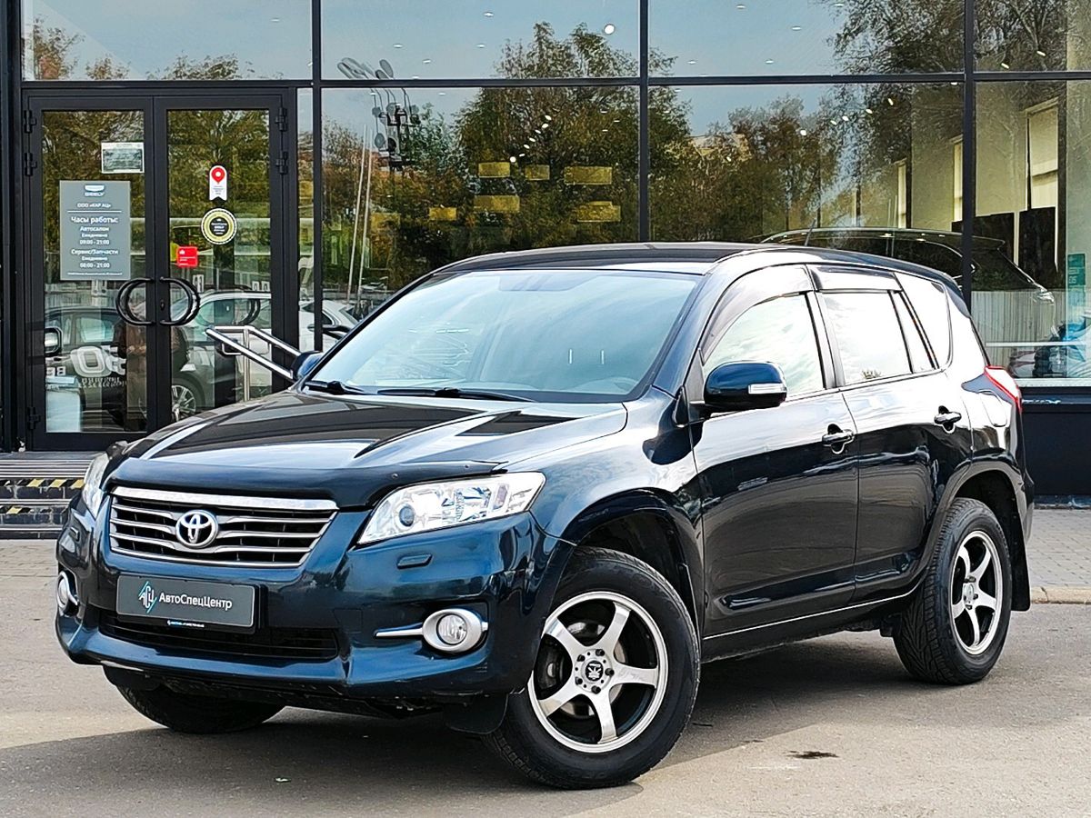 Toyota RAV4 III (XA30) [рестайлинг] 2.0 CVT 4WD (148 л.с.) Престиж Чёрный 2012 с пробегом 116 248 км