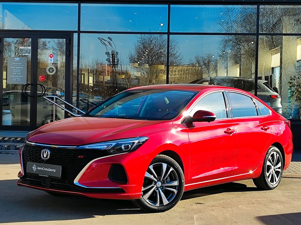 Changan Eado Plus I поколение 1.4 AMT (150 л.с.) Техно / Tech Красный 2024 с пробегом 12 717 км