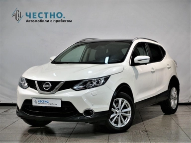 Автомобиль Nissan Qashqai II поколение 2.0 CVT 4WD (144 л.с.) LE+ Белый 2017 с пробегом 65000 км