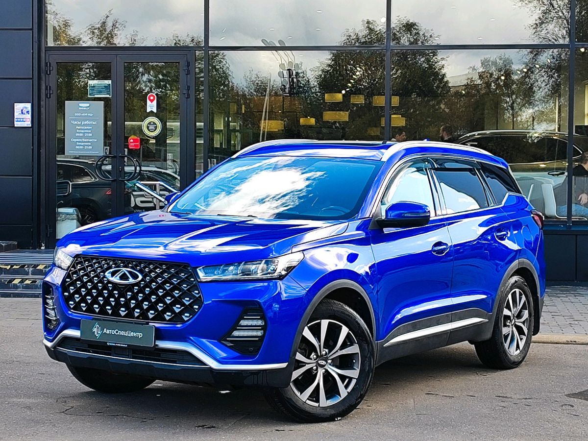 CHERY Tiggo 7 Pro I поколение 1.5 CVT (147 л.с.) Prestige (2020) Синий 2022 с пробегом 71 777 км