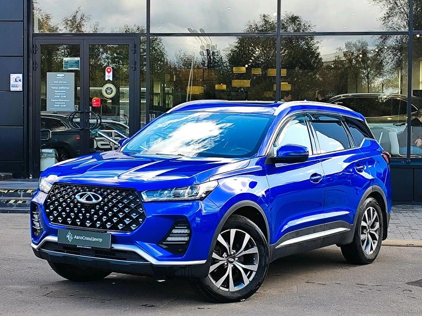 CHERY Tiggo 7 Pro I поколение 1.5 CVT (147 л.с.) Prestige (2020) Синий 2022 с пробегом 71 777 км