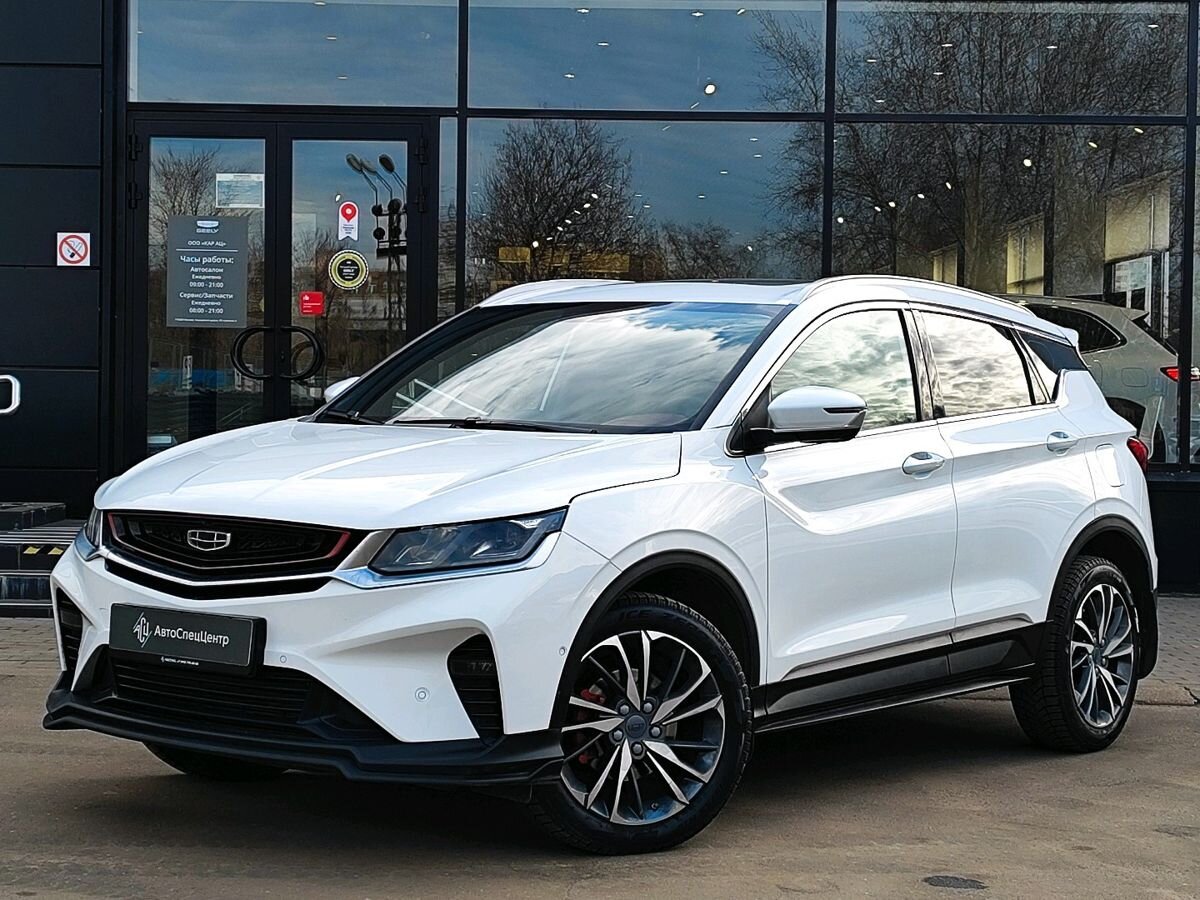 Geely Coolray I поколение 1.5 AMT (150 л.с.) Flagship Белый 2022 с пробегом 58 038 км