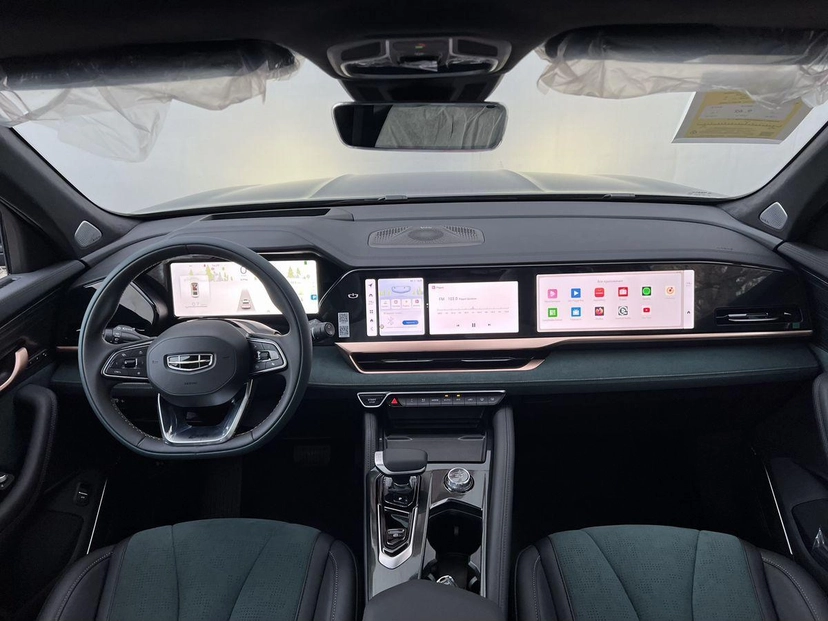 Автомобиль Geely Monjaro I поколение 2.0 AT 4WD (238 л.с.) Exclusive Синий 2023 с пробегом 50 км