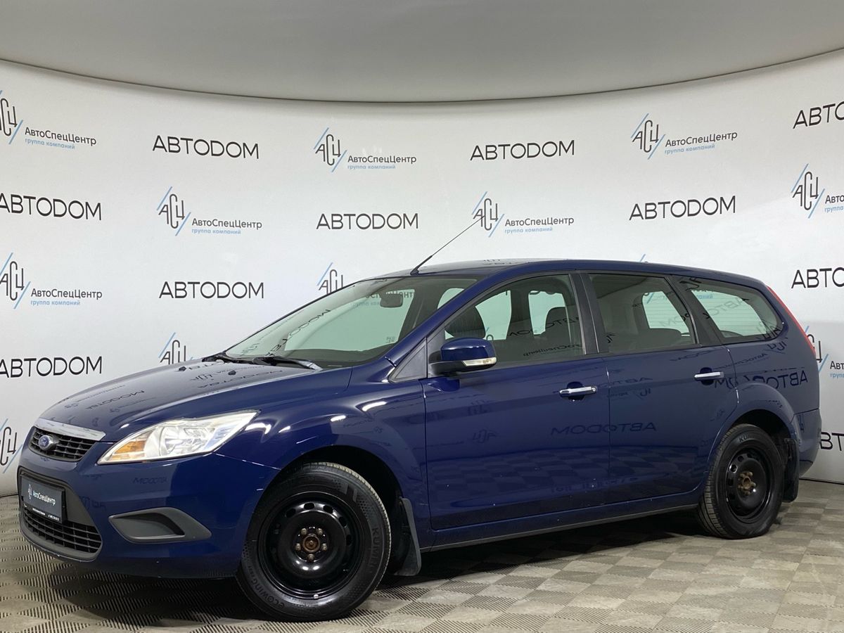 Ford Focus II [рестайлинг] 1.6 MT (101 л.с.) Comfort Синий 2008 с пробегом 114 056 км