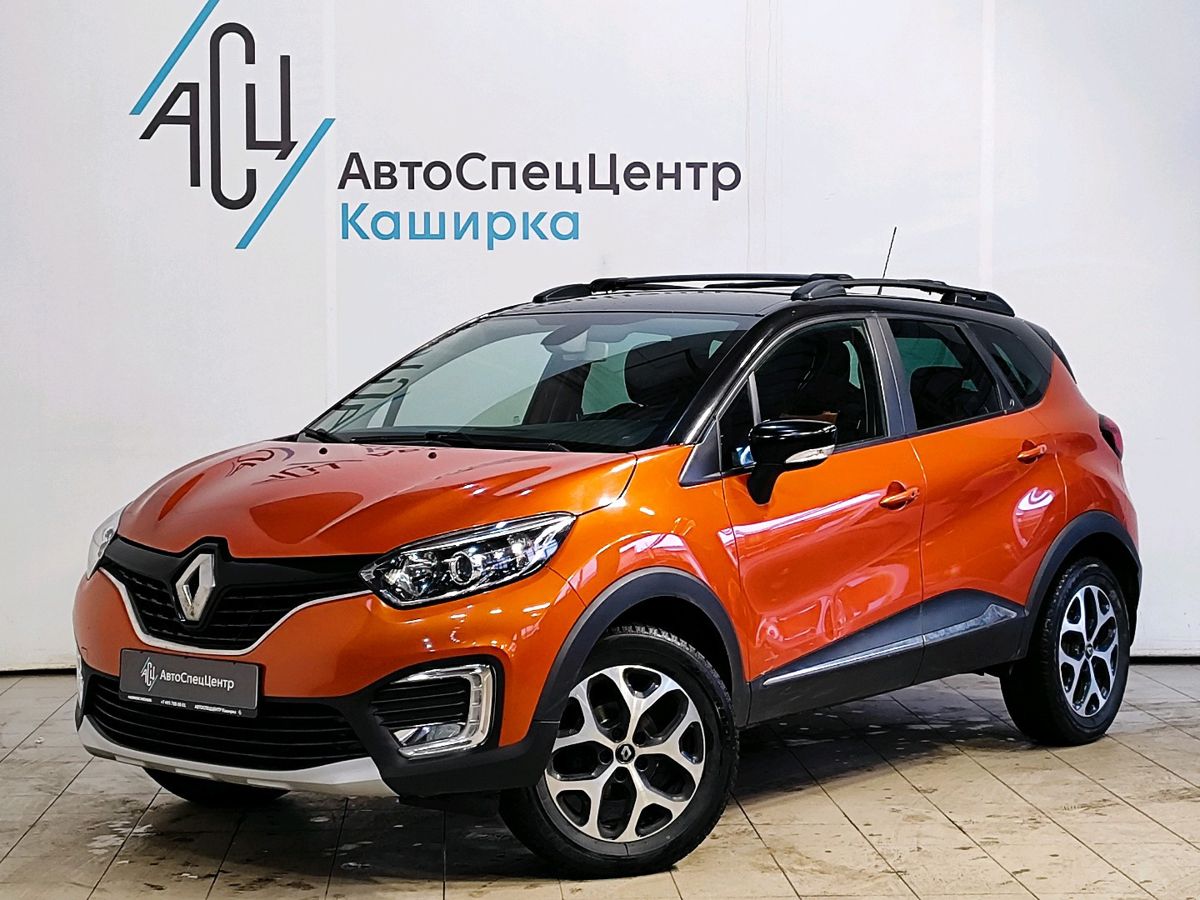 Автомобиль Renault Kaptur I поколение 1.6 CVT (114 л.с.) Style Оранжевый 2016 с пробегом 167 816 км