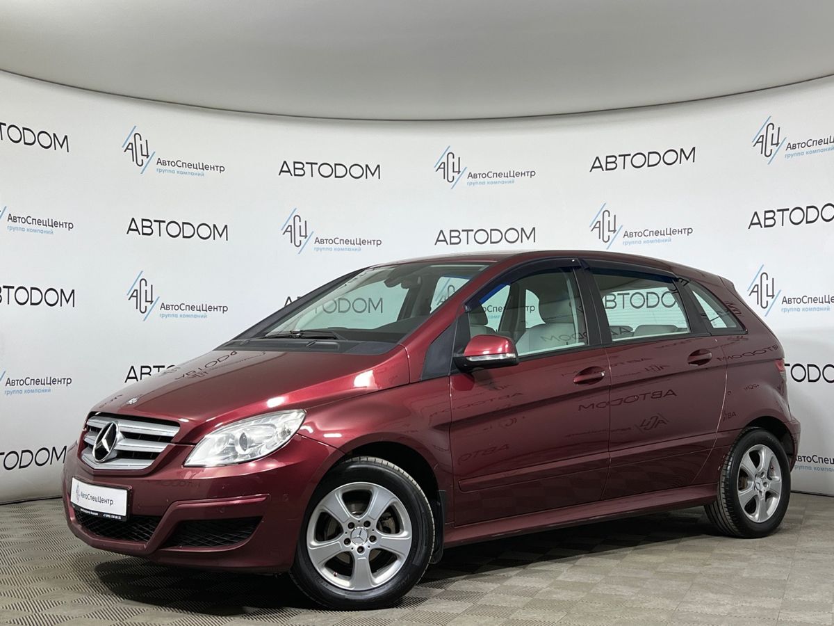 Mercedes-Benz B-Класс I (W245) [рестайлинг] 170 1.7 CVT (116 л.с.) Base Красный 2010 с пробегом 169 477 км