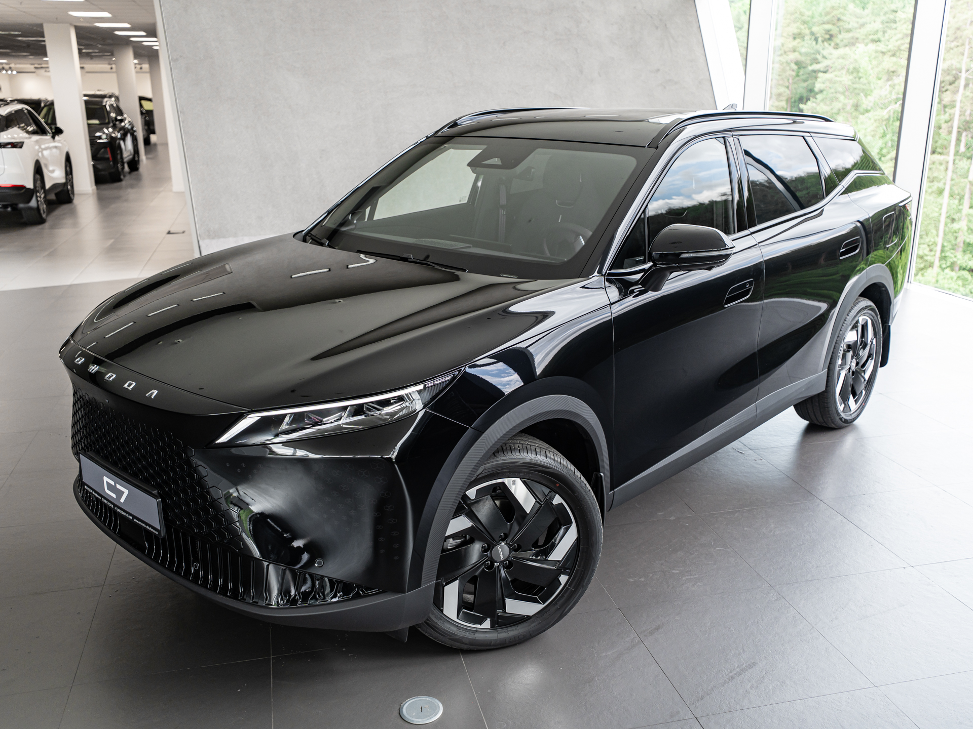 OMODA C7 I поколение 1.6 AMT 4WD (150 л.с.) Стиль Чёрный 2026 новый
