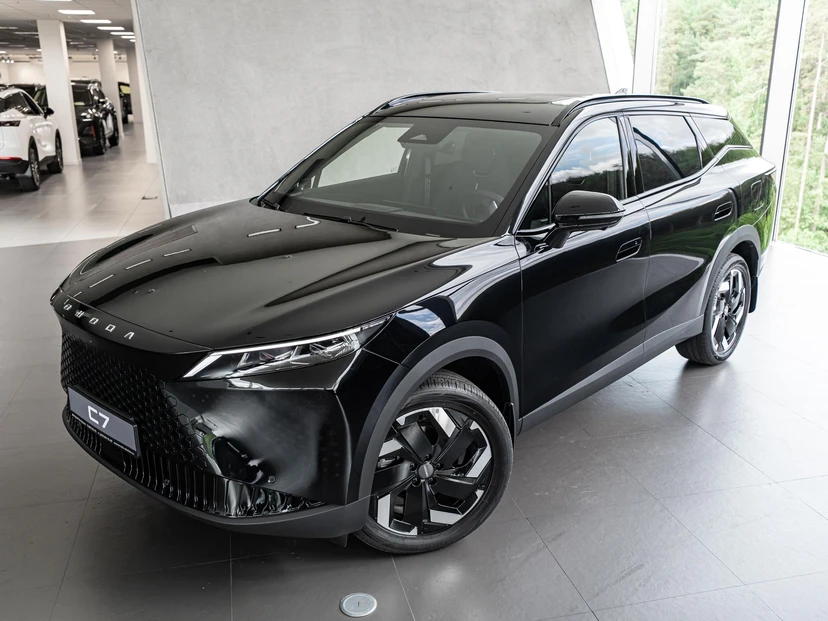 OMODA C7 I поколение 1.6 AMT 4WD (150 л.с.) Стиль Чёрный 2026 новый