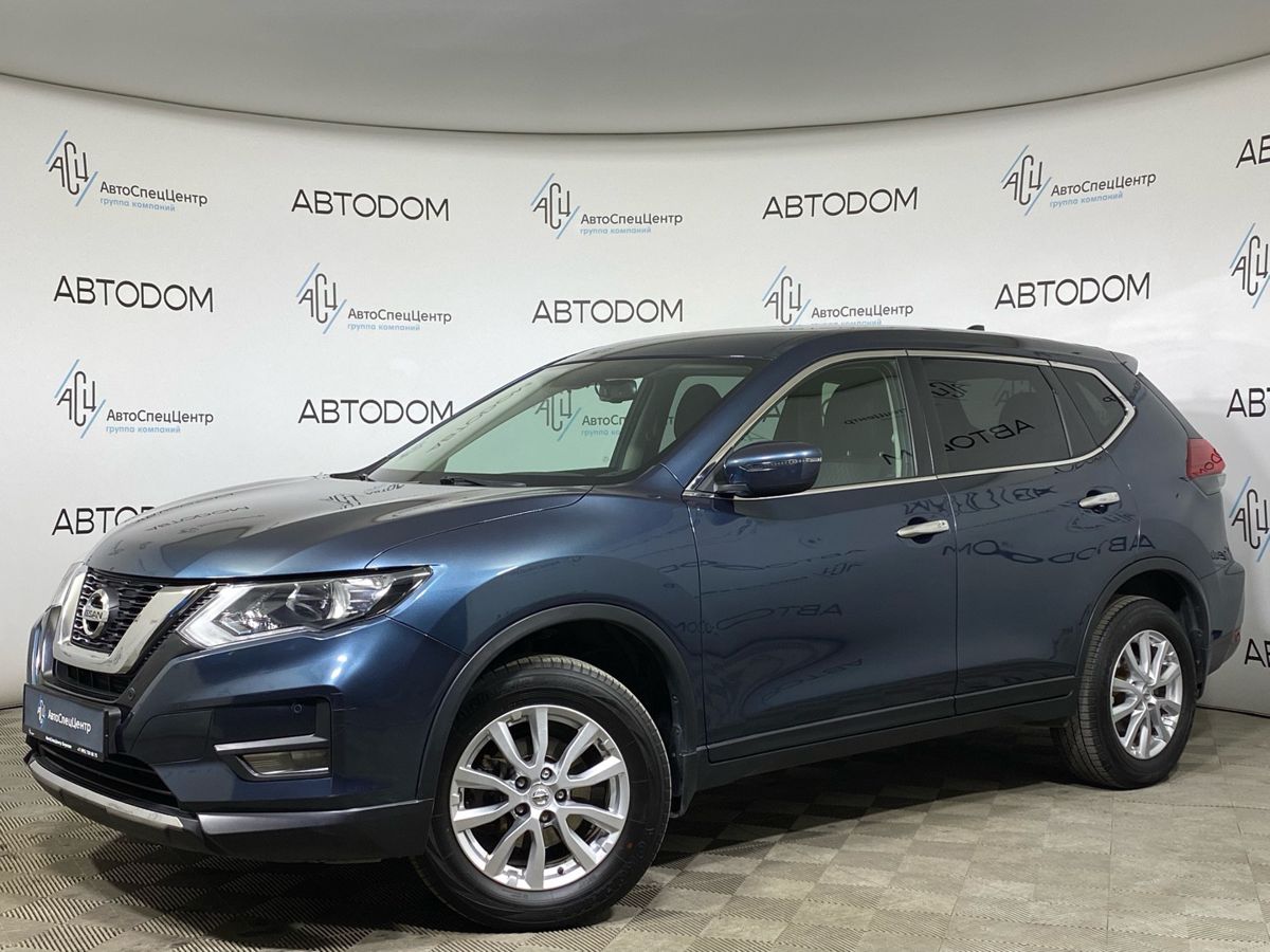 Nissan X-Trail III (T32) [рестайлинг] 2.0 CVT 4WD (144 л.с.) SE (2018-2020) Синий 2020 с пробегом 93 732 км