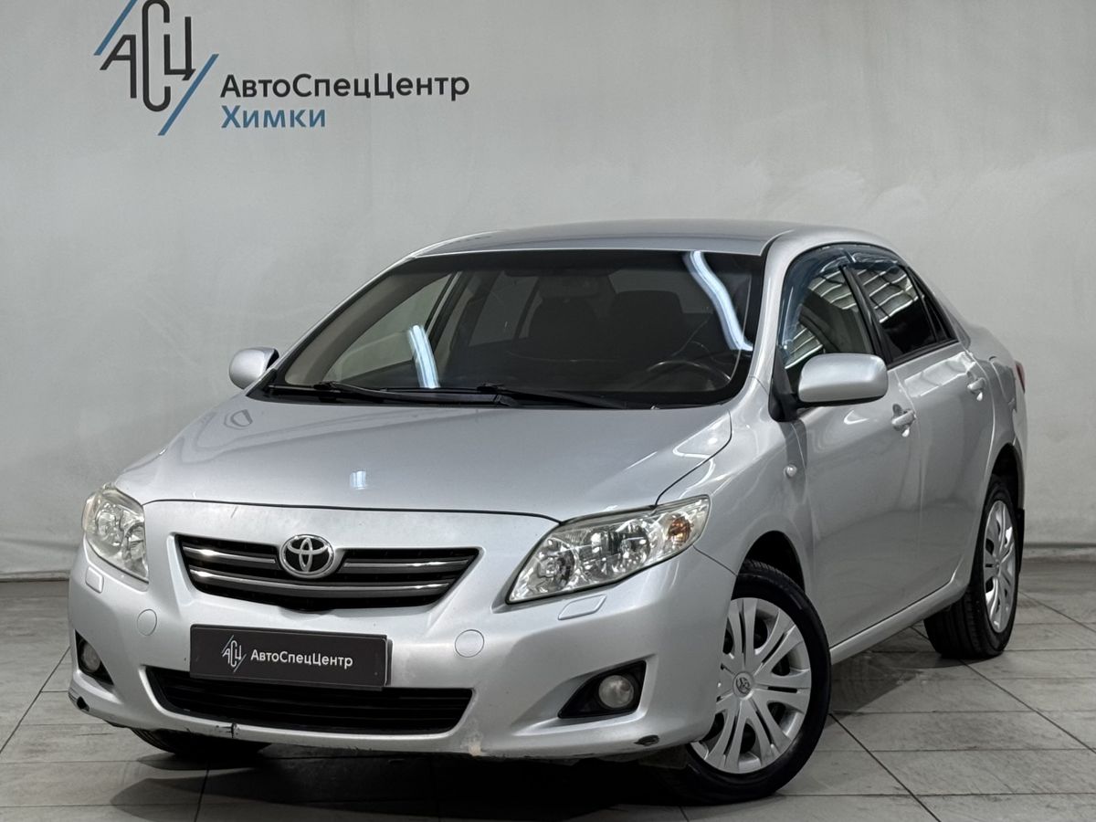 Toyota Corolla X поколение (E140/E150) 1.6 AMT (124 л.с.) Элеганс Серебристый 2008 с пробегом 272 000 км