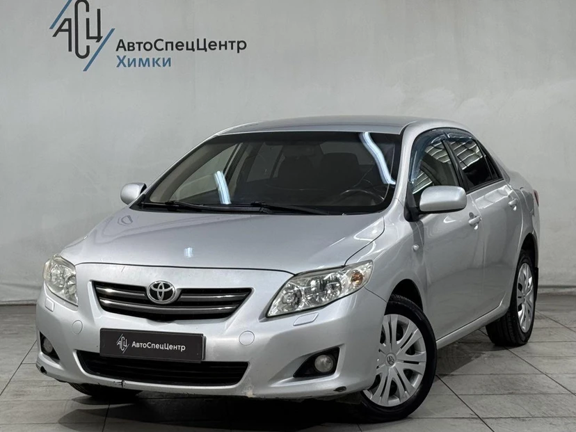 Toyota Corolla X поколение (E140/E150) 1.6 AMT (124 л.с.) Элеганс Серебристый 2008 с пробегом 272 000 км