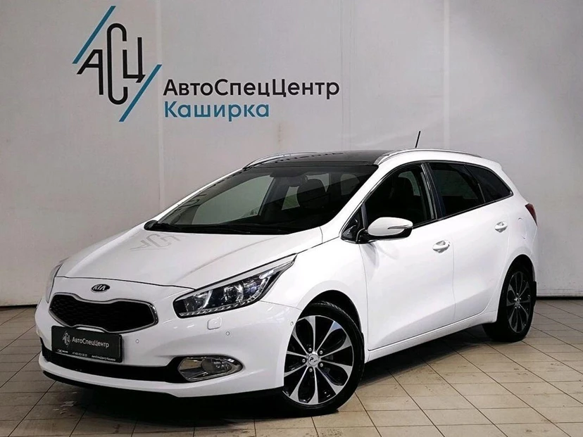 Kia Ceed II поколение 1.6 AT (129 л.с.) Prestige Белый 2015 с пробегом 170 319 км